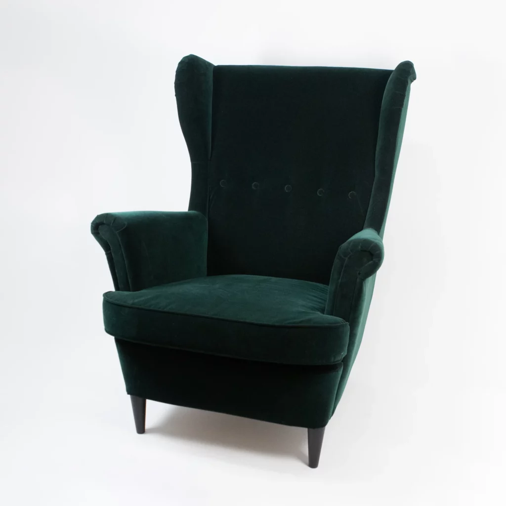 Fotel Zielony - elegancja i wygoda - rent4events.pl, rent4wedding.pl.