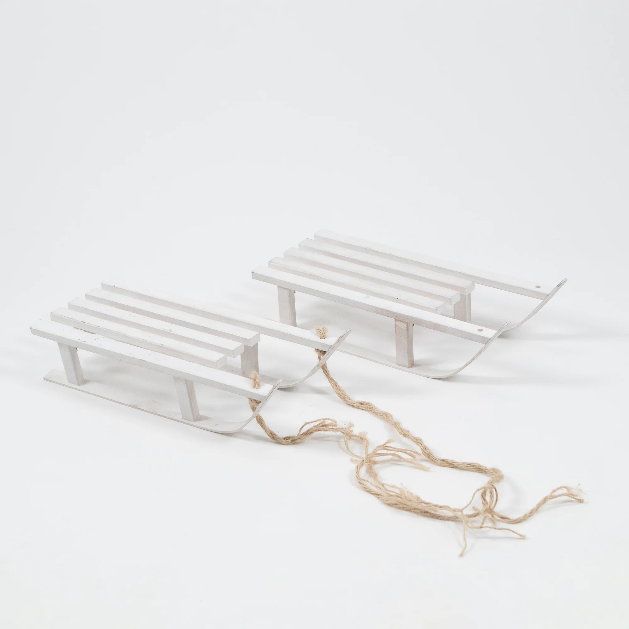 Figurki Białe Sanki - Winter Party - rent4events.pl, rent4wedding.pl.