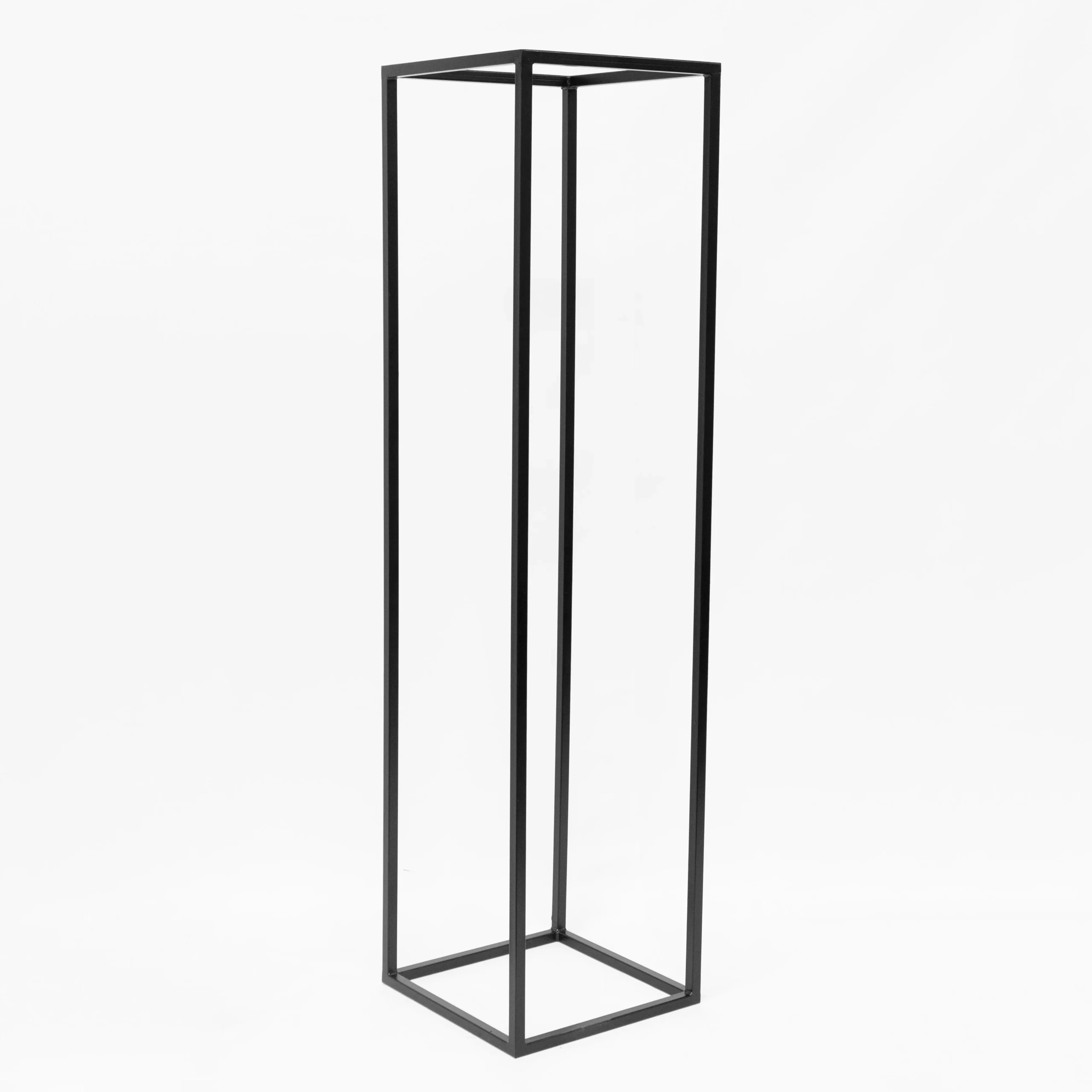 Czarny Słupek 200 cm - czarna geometria - rent4events.pl, rent4wedding.pl.